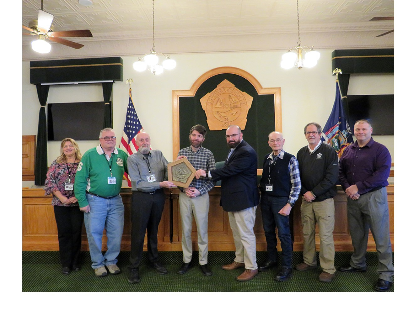 Former County Historian Recognized for Decades of Service
