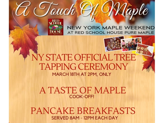 Red Schoolhouse Maple to Participate in 2017 NYS Annual Maple Weekend