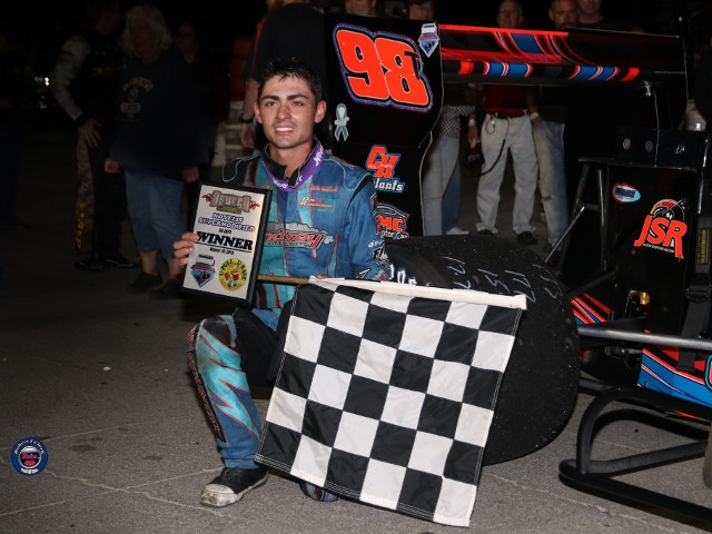 Tyler Thompson Becomes Youngest Novelis Supermodified Feature Winner