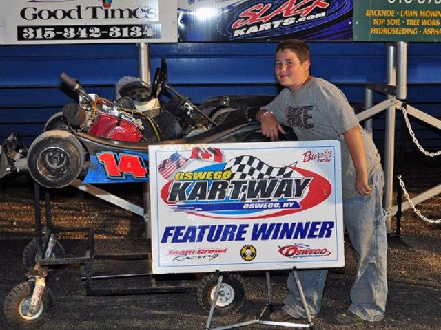 Four in a Row for Alex Losurdo at Oswego Kartway