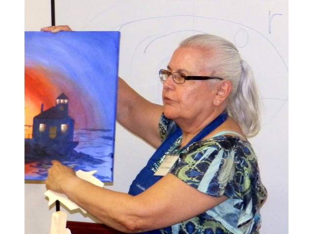 Fun with Gel Pens at Lakeside Artisans Thursday July 7