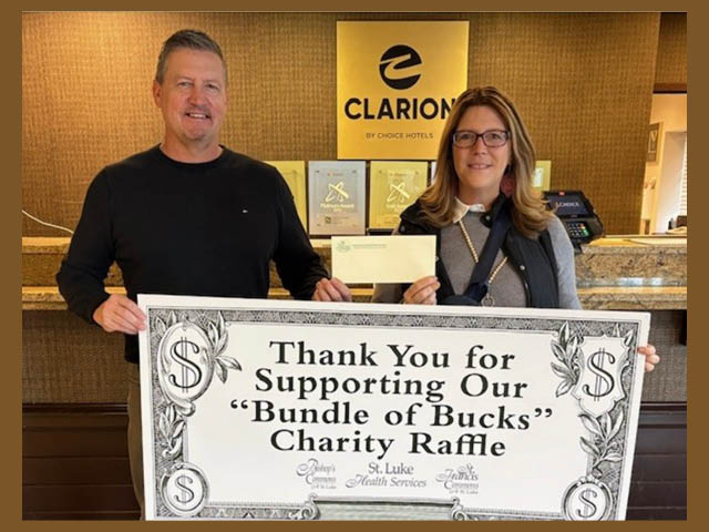 Clarion Hotel &amp; Splash Waterpark Adds Prizes at Bundle of Bucks Charity Raffle