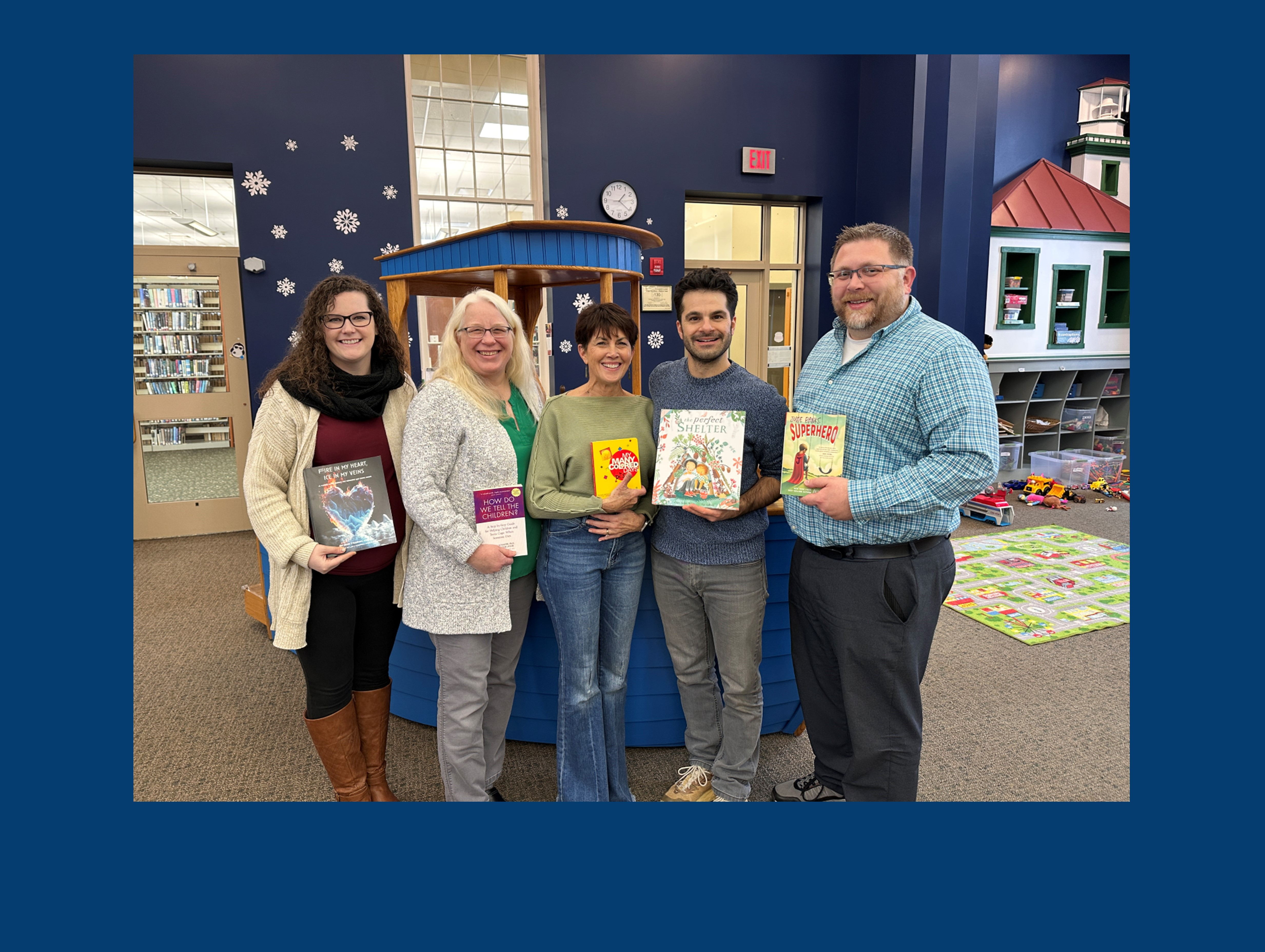 Friends of Hospice in Oswego County Donates Children's Grief Books to Three Local Libraries