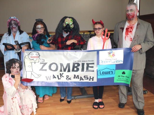 Oswego Zombie Walk &amp; Mash to Benefit Arbor House