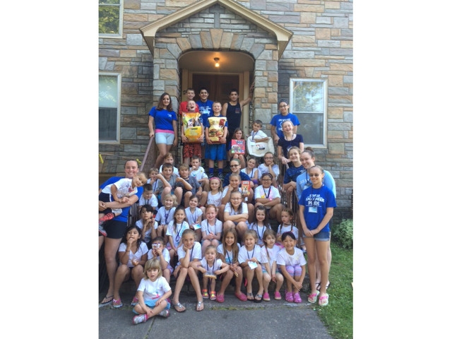 St. Mary's Vacation Bible School Donates to Local Animal Shelters