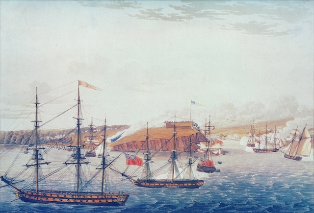 Harborfest Tall Ships Battle at Fort Ontario