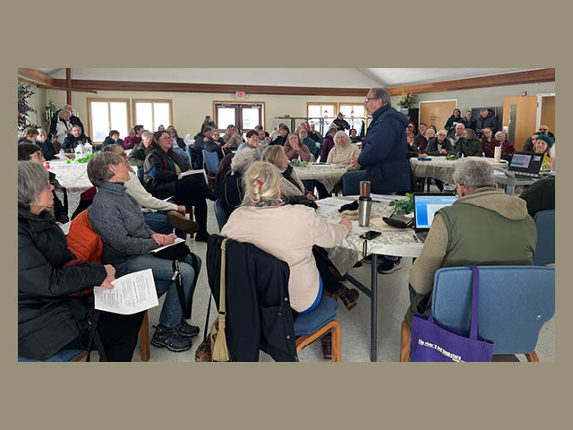 Indivisible Oswego County Hosts Packed Meeting in Fulton Church