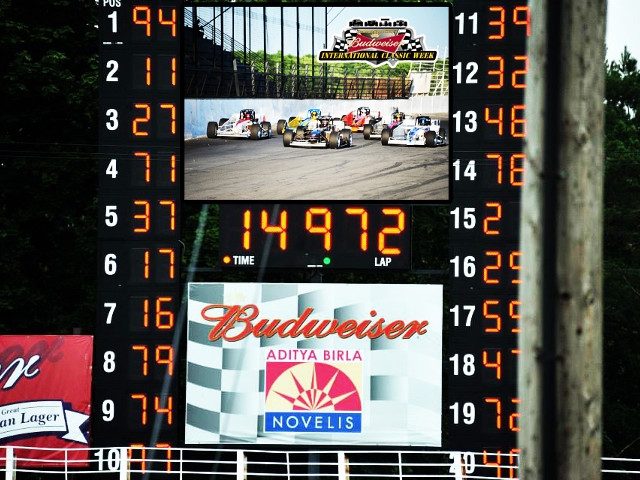 Jumbo-Tron, LED Street Display For Speedway Makeover