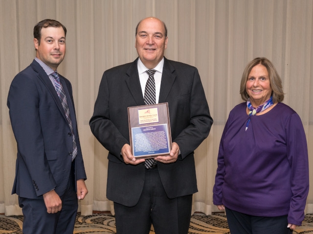 Operation Oswego County Presents Award to Thomas Greco