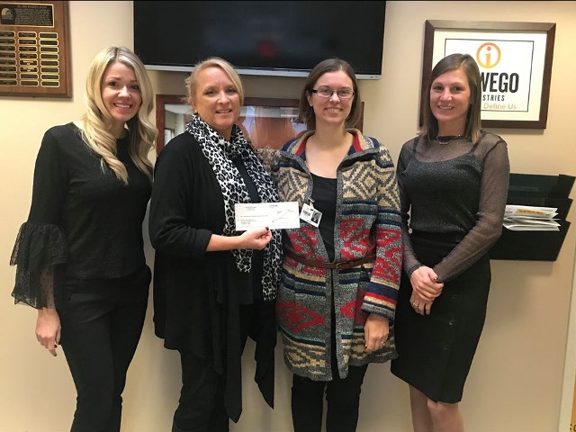 Oswego Industries Chosen as Holiday Hope Project Recipient by Romano Auto Dealers