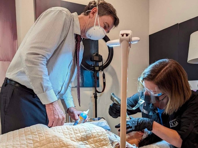 Aqua Spa Float Center Launches Microneedling, Meet the Estheticians Night