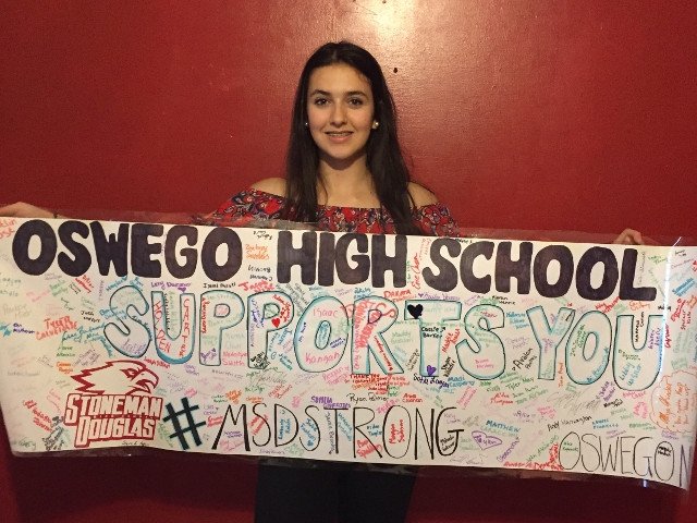 OHS Students Send Support to Stoneman Douglas High School