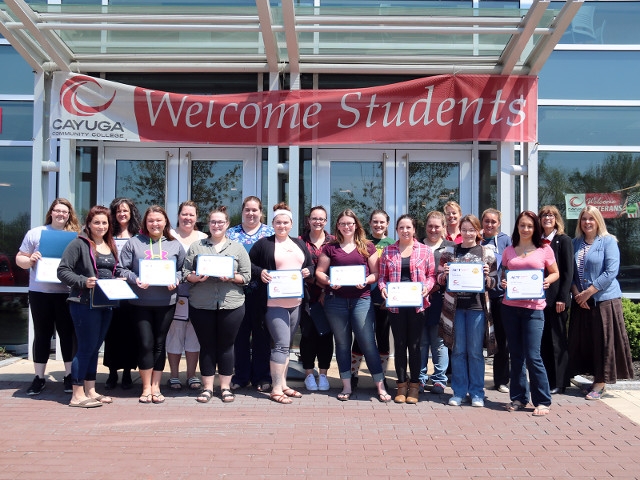 First-ever CCCE ACT WorkKeys National Career Readiness Certificate Awards Presented in Oswego County