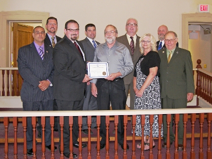 Webster receives recognition from Oswego County Legislature