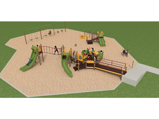 Mayor Barlow Announces Handicap Accessible Playground Coming to Oswego