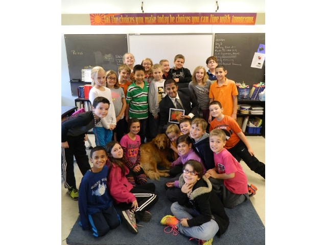 Kingsford Park 5th Grade Students Connecting with Community