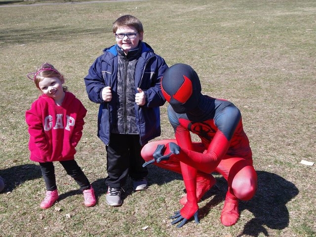 Oswego Easter Egg Hunt Hosts Surprise Guest
