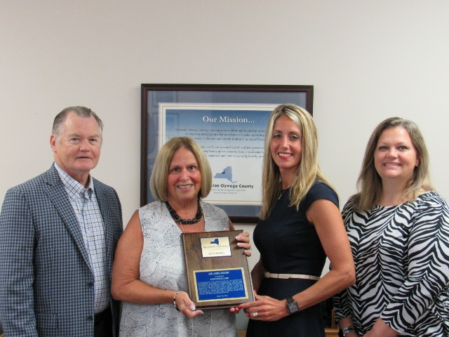 Operation Oswego County Presents Award to ConnextCare