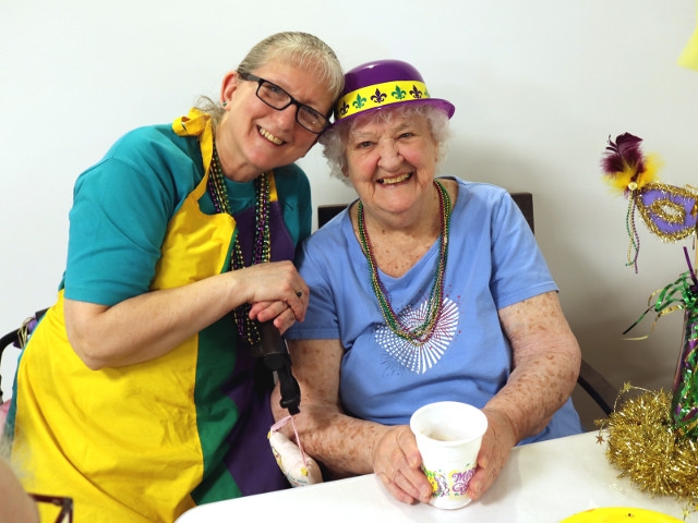 Morningstar Residential Care Celebrates Mardi Gras 2019
