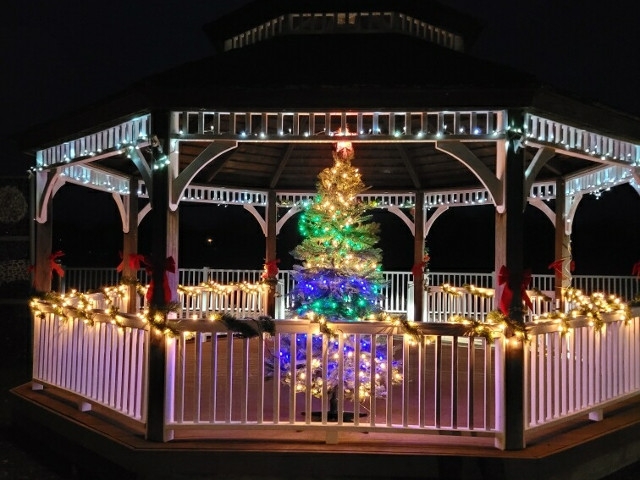 Fulton Lions Sponsors Memorial Christmas Tree Displays