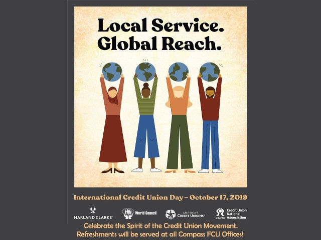 Compass FCU to Celebrate International Credit Union Day October 17th
