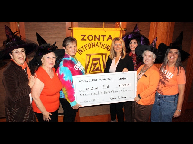 Oswego ZONTA Club Aids OCO SAF Program
