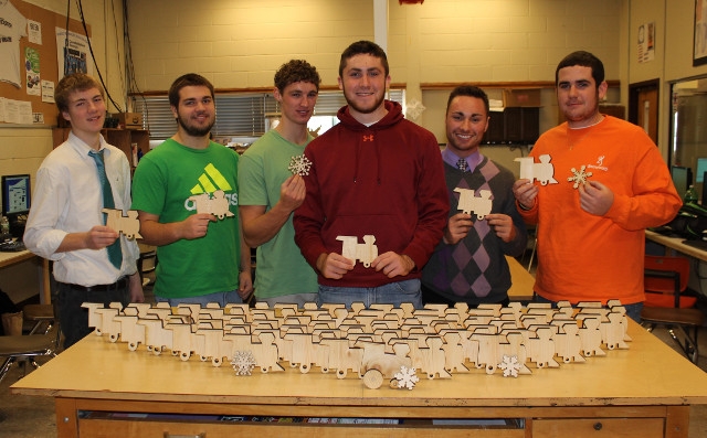 Toy Trains for Tots Created by OHS Students