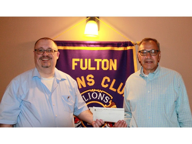 Author Jim Farfiglia Visits Fulton Lions Club