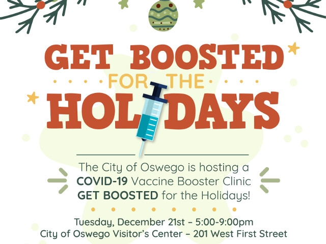 Mayor Barlow Announces Holiday COVID-19 Booster Clinic on Dec. 21st
