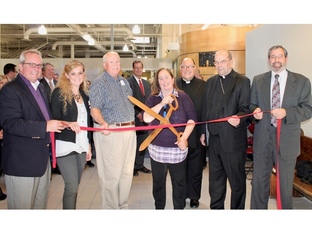 Catholic Charities Hosts Open House with Bishop Cunningham