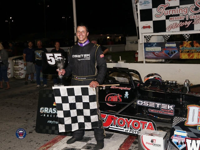 Keith Shampine Scores Popular Win on Track Championship Night at Oswego