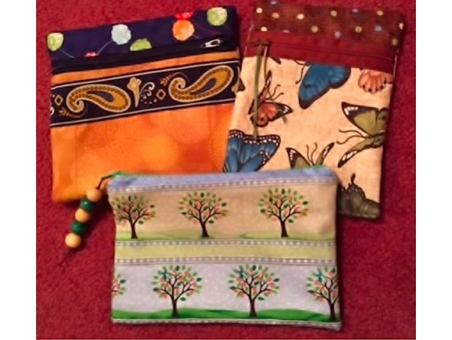 Lake Artisans to Offer Zippered Pouch Class