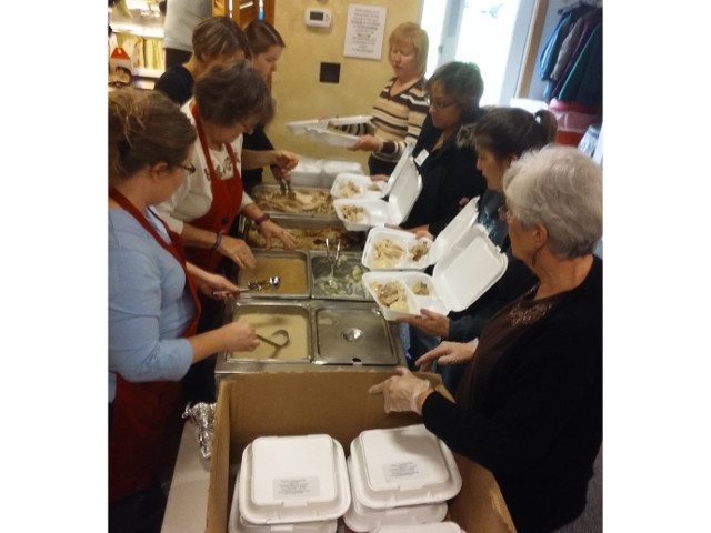 Free Thanksgiving Day Dinner Provided by Oswego Alliance Church