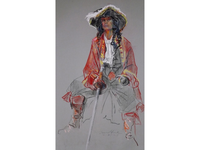 Metro Center Exhibition to Highlight Drawings of Costumed Figures