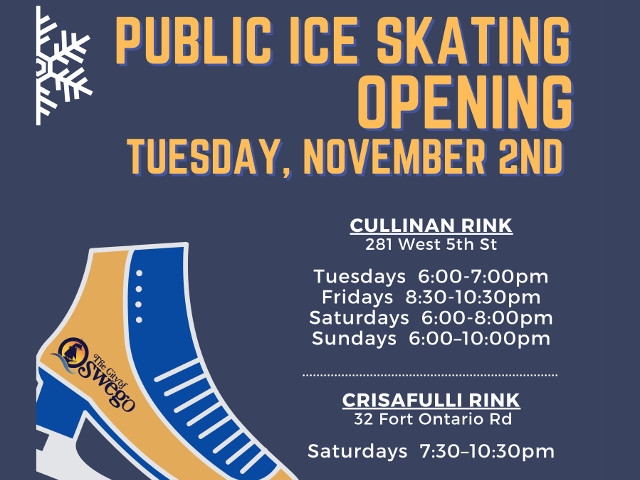 Mayor Barlow Announces Opening of 2021-22 Free Public Ice-Skating Season