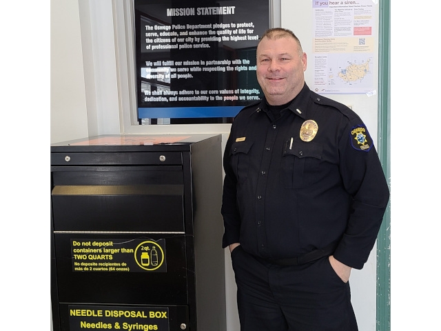 FIVE MINUTES WITH A HERO: Oswego Police Department Lieutenant Charles Burger