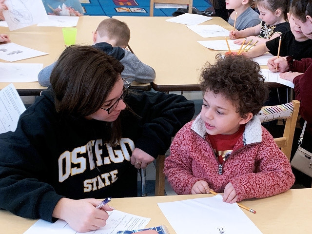 OHS, Leighton Elementary Team Up for Collaborative Art Project