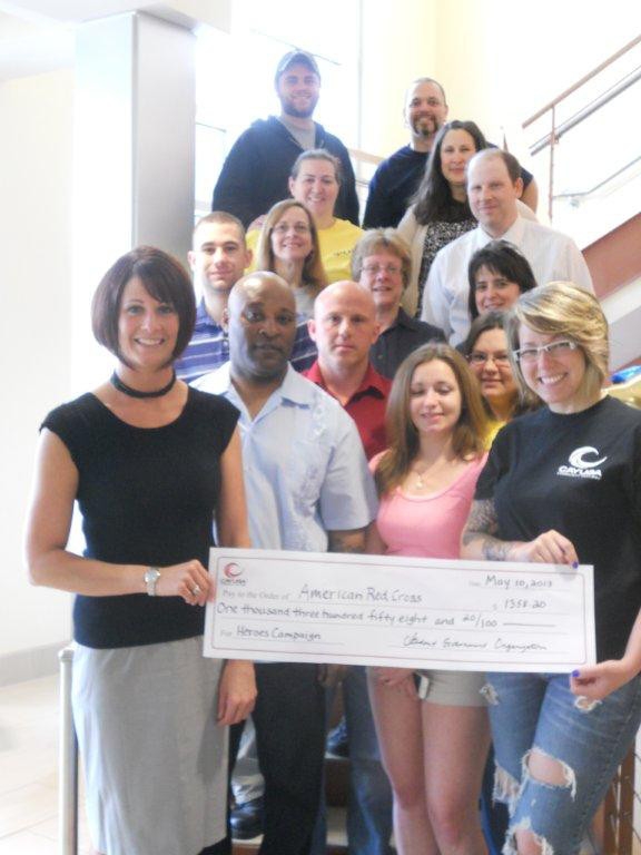 CCC students donate to Oswego Red Cross 