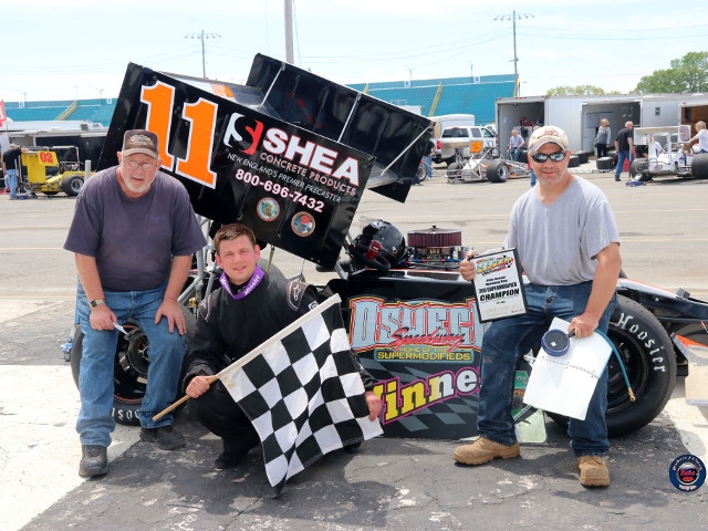 Steve Duphily Opens New Era for Oswego with 350 Supermodified Win