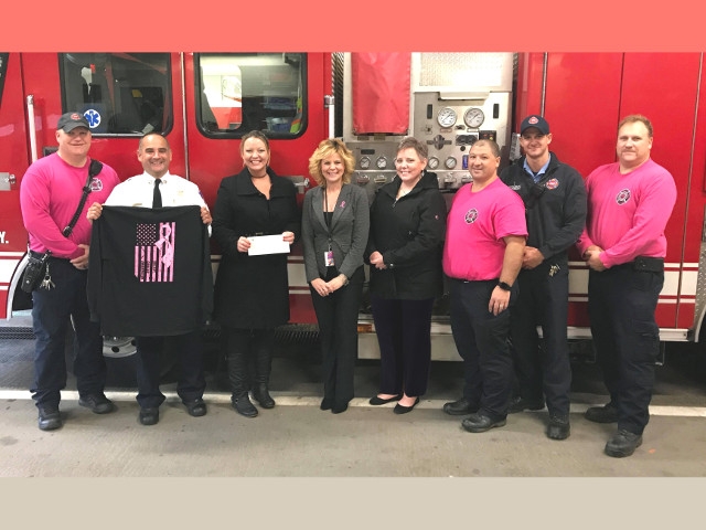Oswego City Fire Department Aids OCO Cancer Services Program