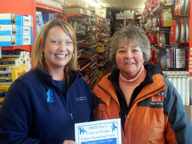 Burke's Home Centers Supports OCO Cancer Screening Event