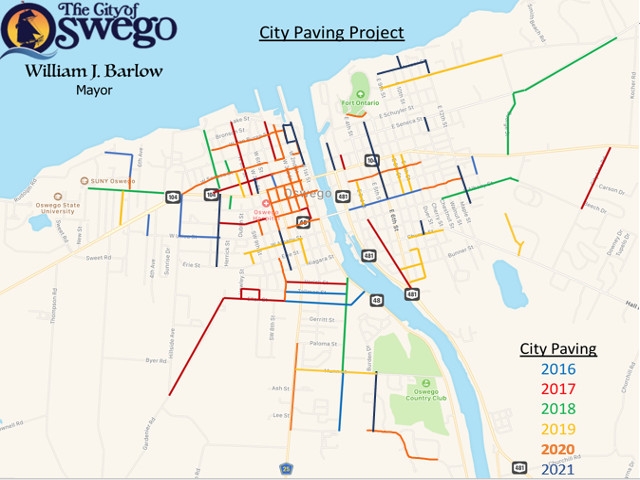 Mayor Barlow Announces Start of Construction for 2021 Paving Project