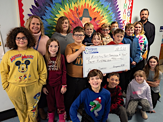 Compass FCU Donates Holiday Funds to OCSD Schools During “Month of Giving”