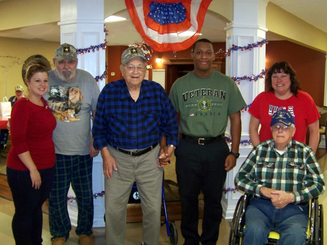 Morningstar Honors Vets at 2016 Veterans' Day Luncheon