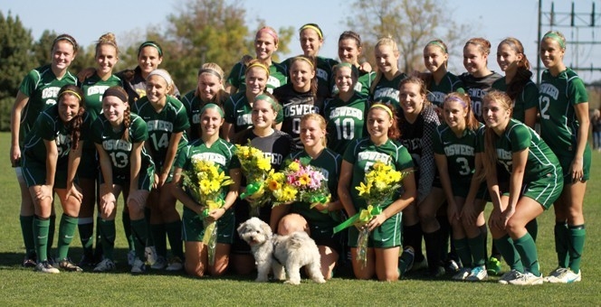 Oswego women`s soccer uses comeback to beat Fredonia on Senior Day