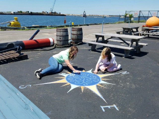 Maritime Museum Offers Chalk The Pier For Kids August 7th