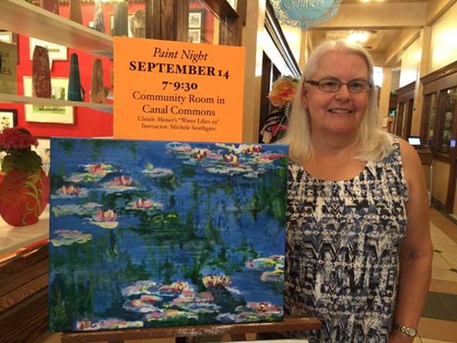 Next Lakeside Artisan's "Paint Night" Scheduled for September 14th