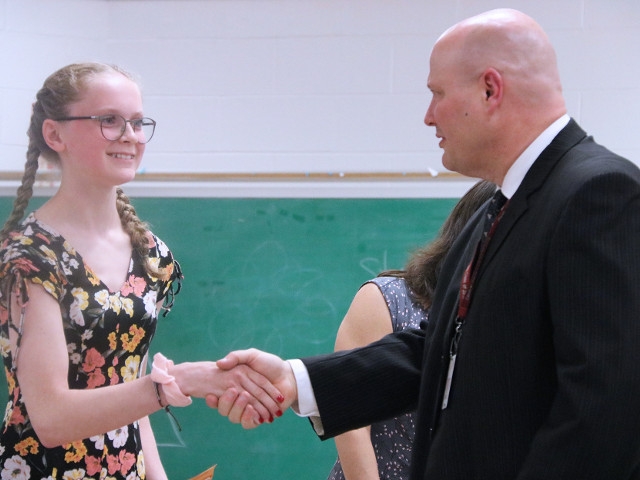 Central Square Middle School 8th Graders Receive Special Honors