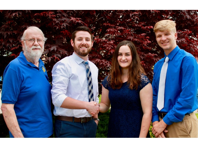 Fulton Lions’ Club Awards 2019 Dowd, Scaringi Scholarships
