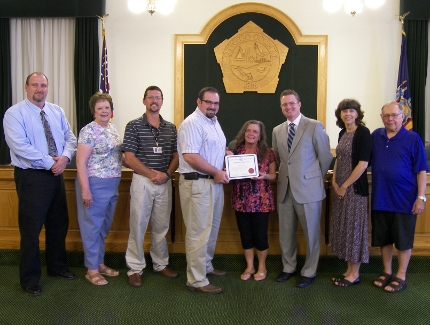 Kerfien recognized by county